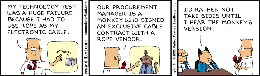 Dilbert Cartoon